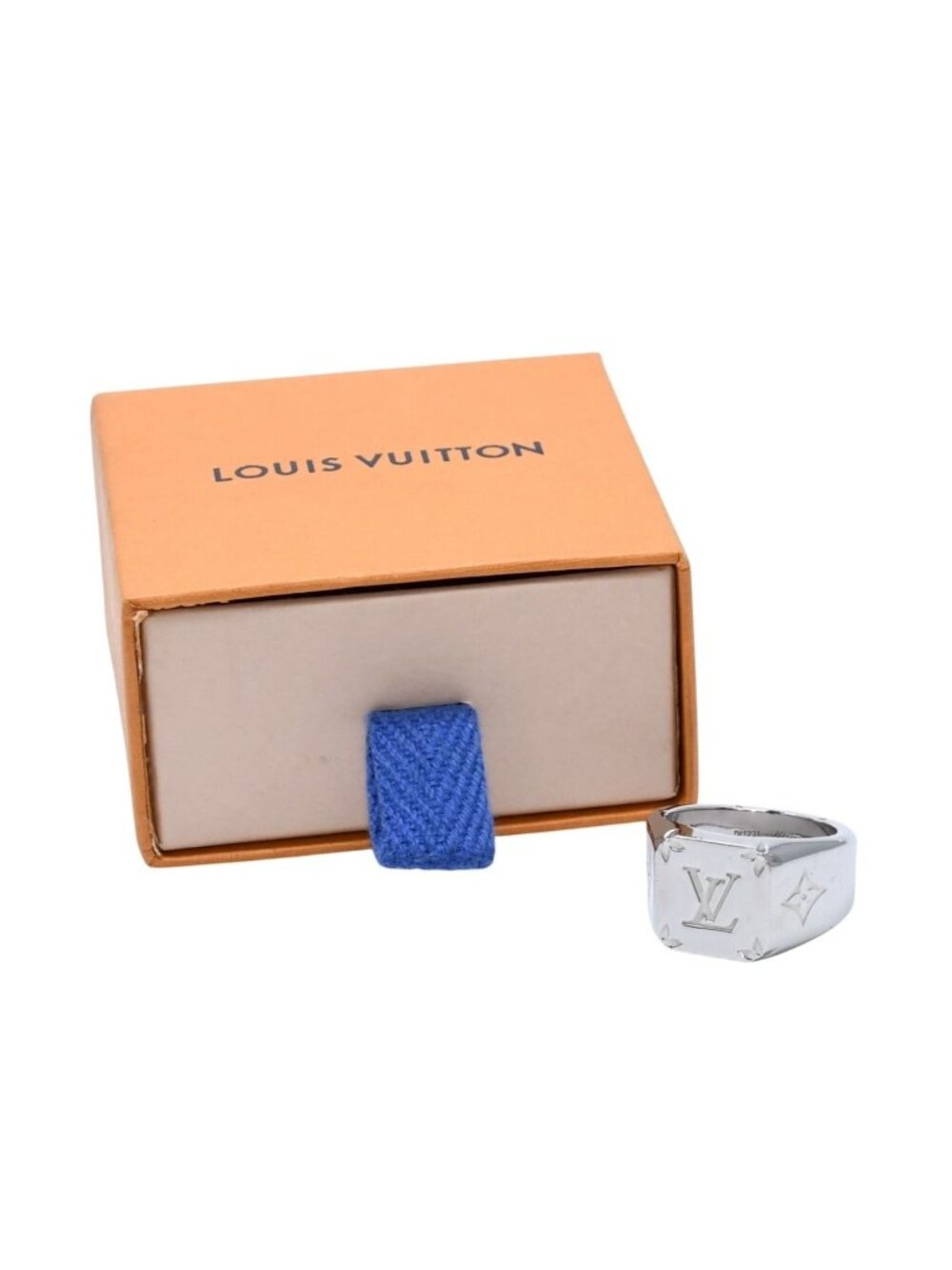 Louis Vuitton Silver Ring Signet